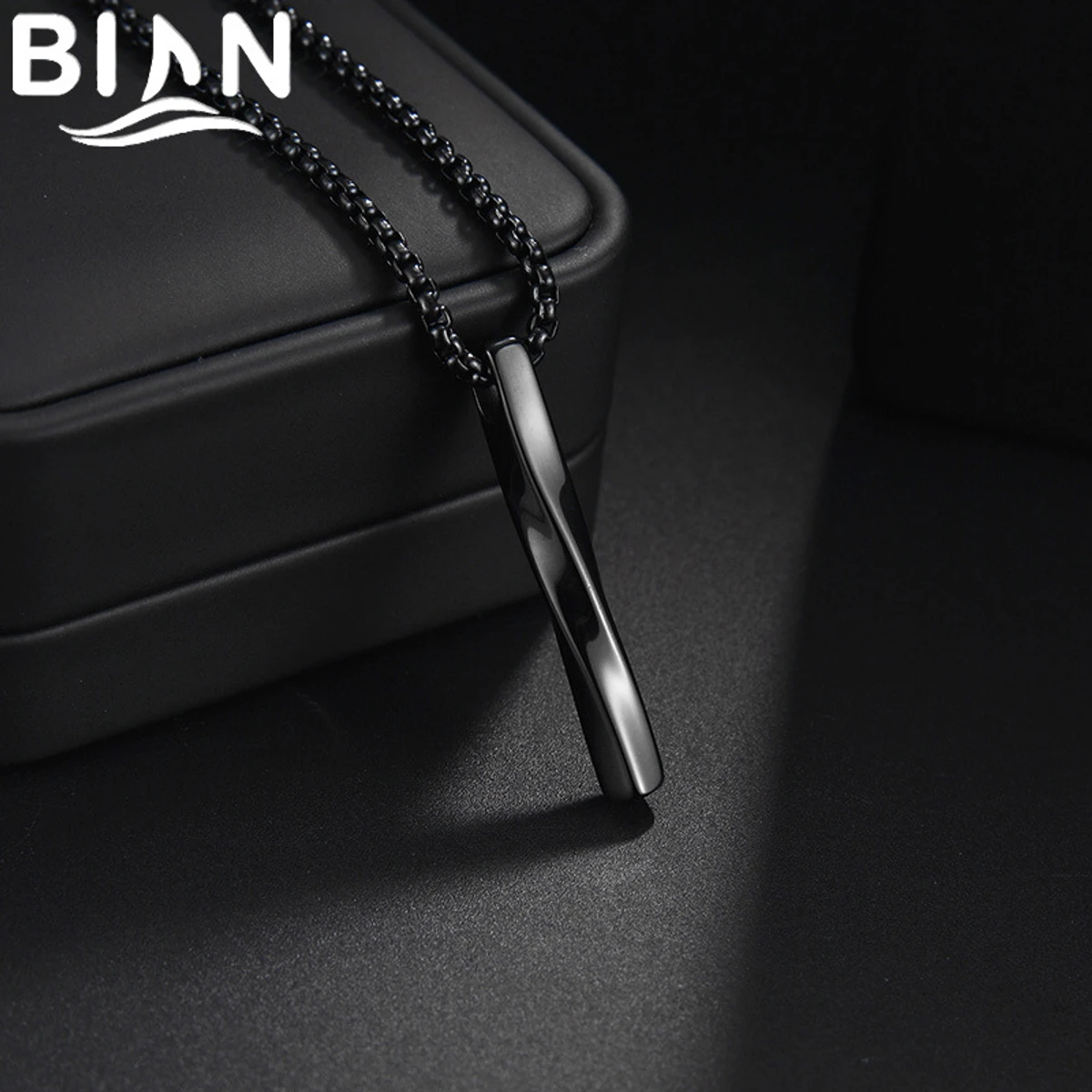 New Black Color Chain Locket for Men