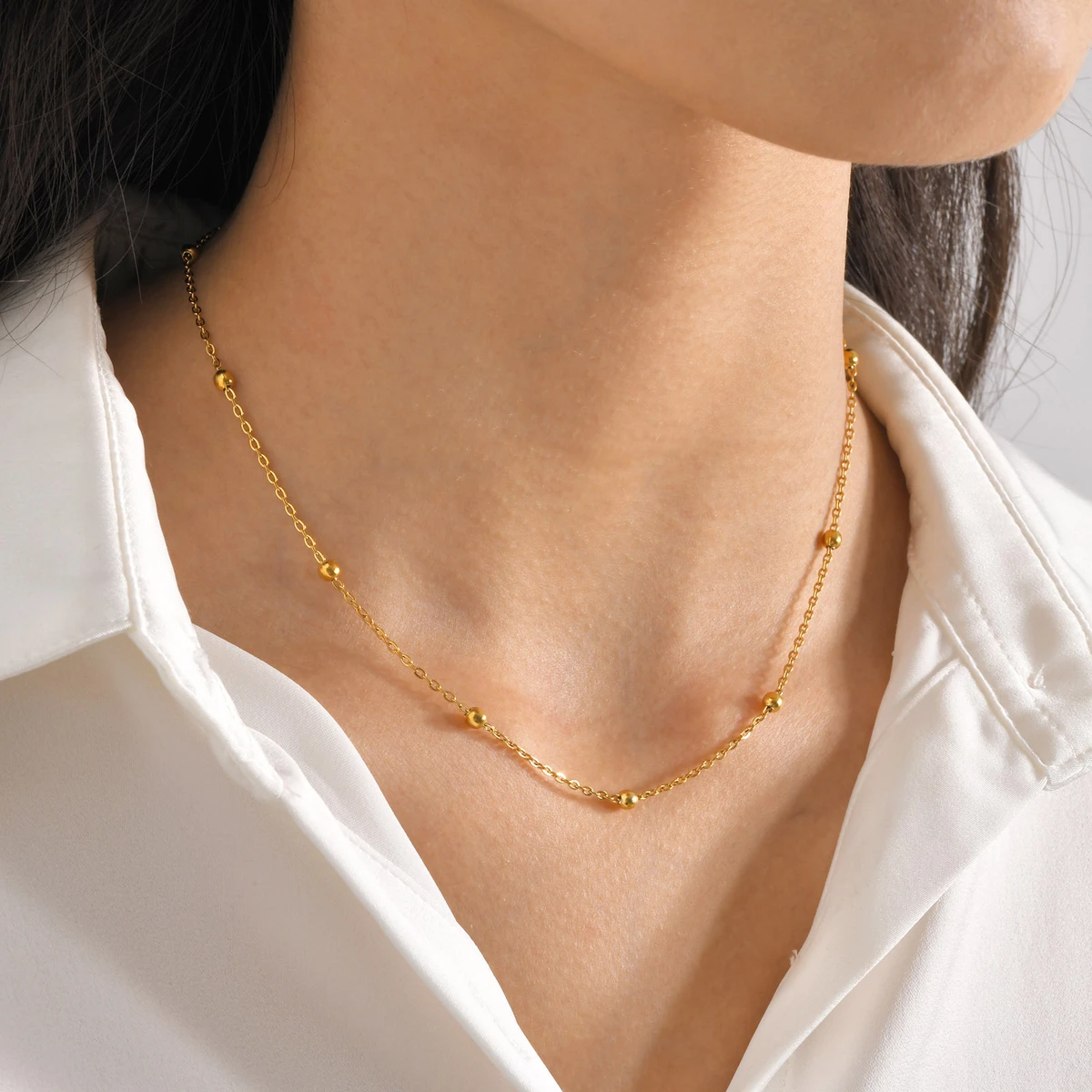Classic Cuban Stylish Simple Chain For Woman