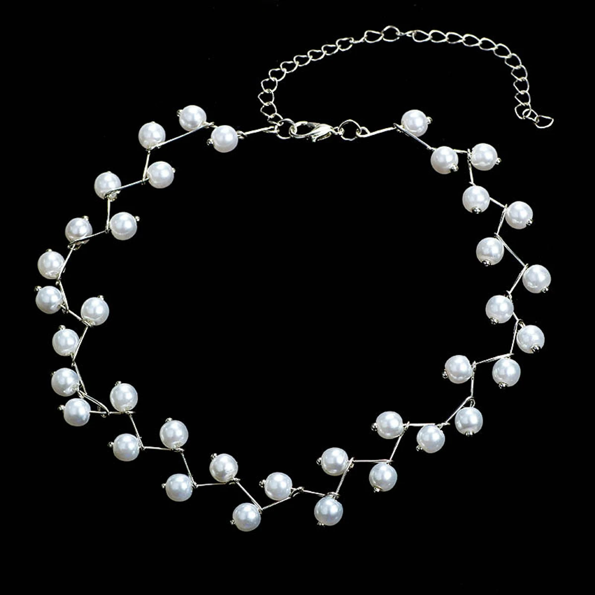 Korean Pearl Necklace Ins Girl New Fashion Women