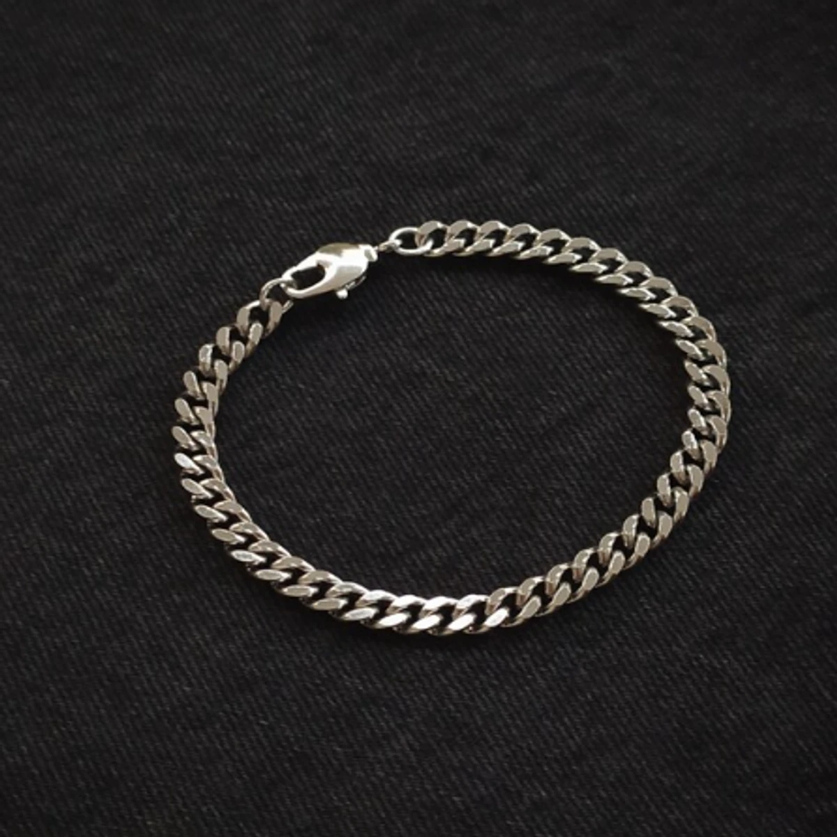 Fashion New Silver Chain Bracelet for Men - Image 3