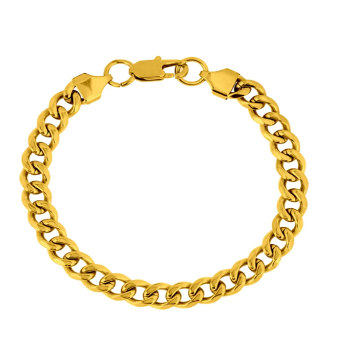 Stainless Steel Bracelet for Men- Golden Bracelet