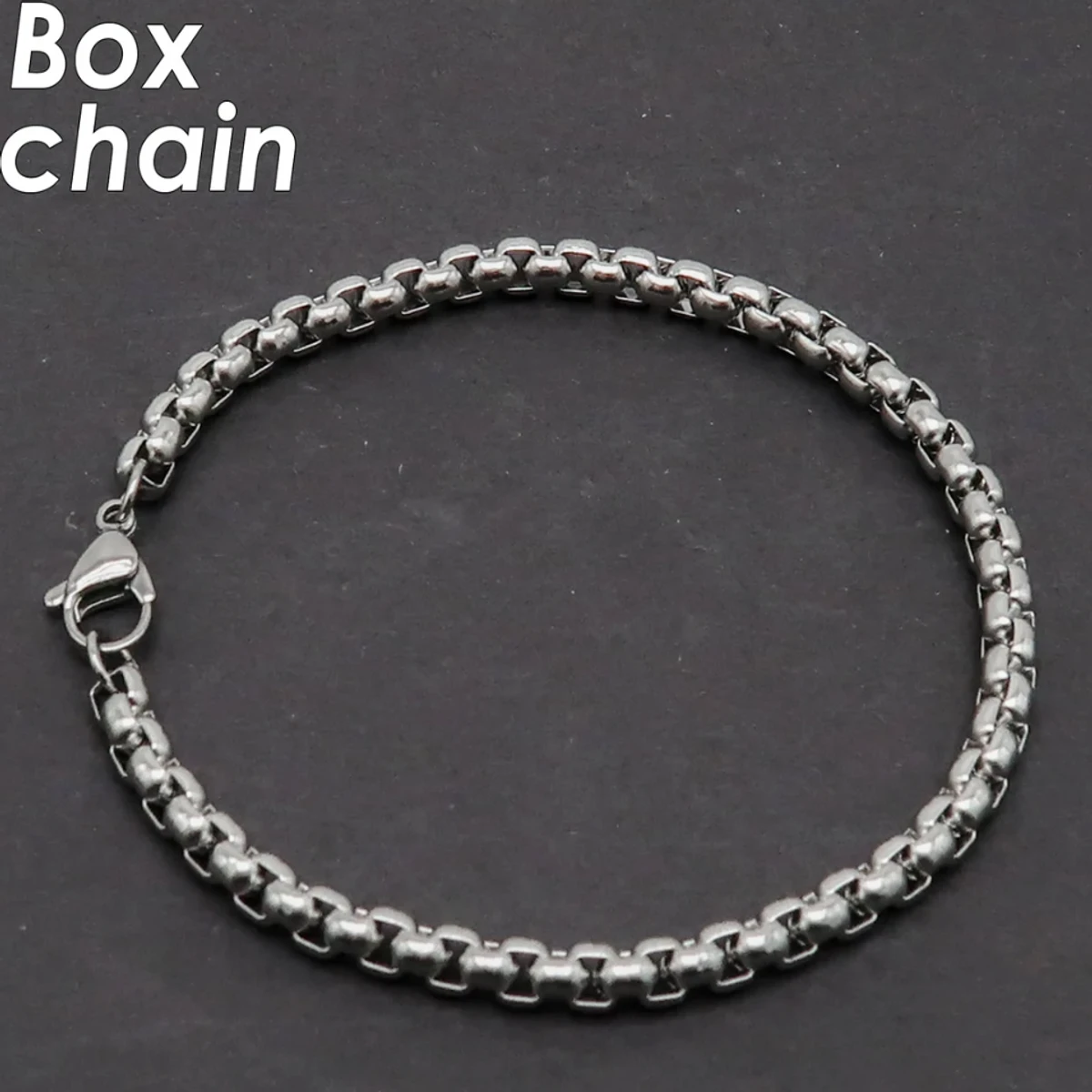 Box Chain Bracelet For Men-Stylish Bracelet For Men