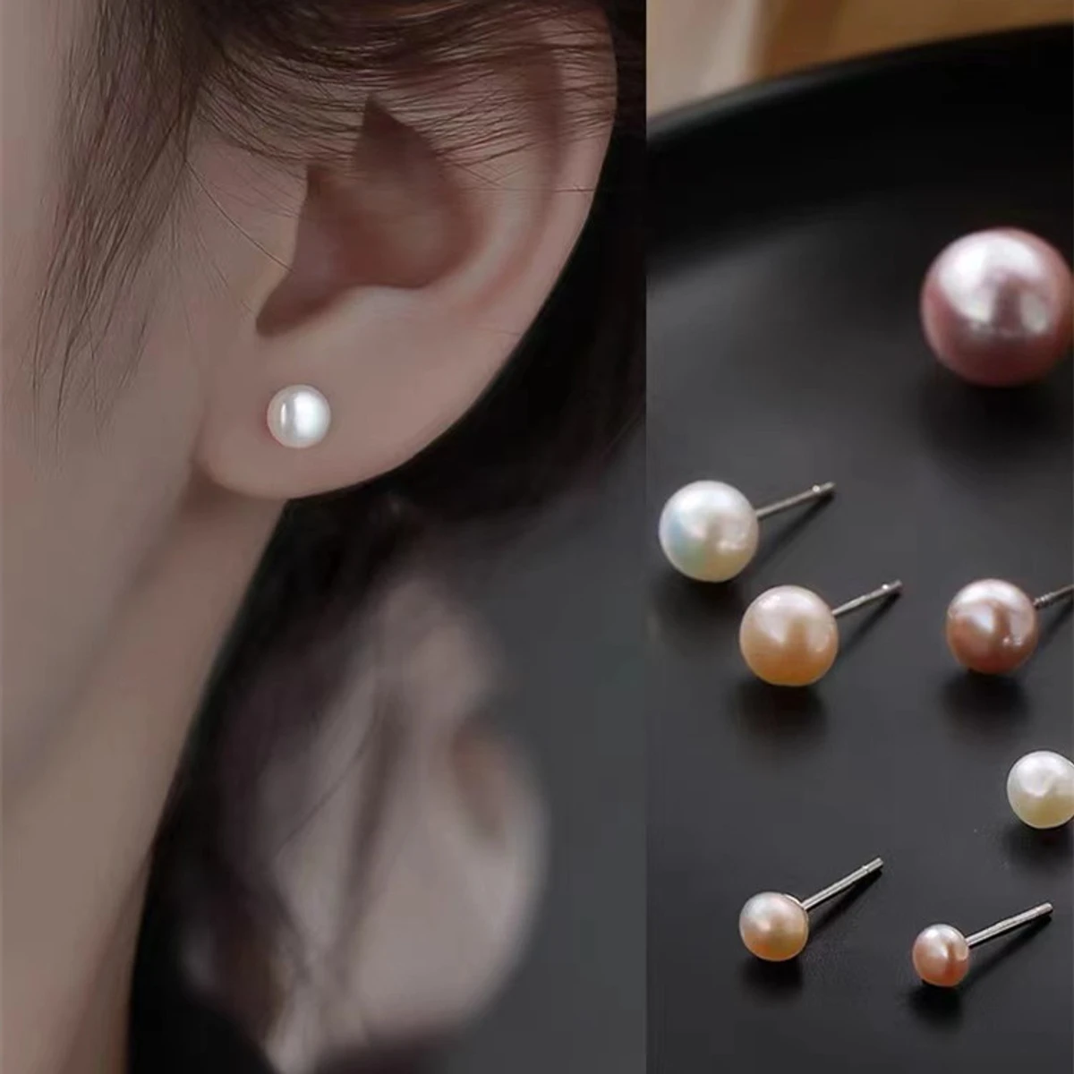 Fashionable stylish design Pearl Drop Earrings for Girls