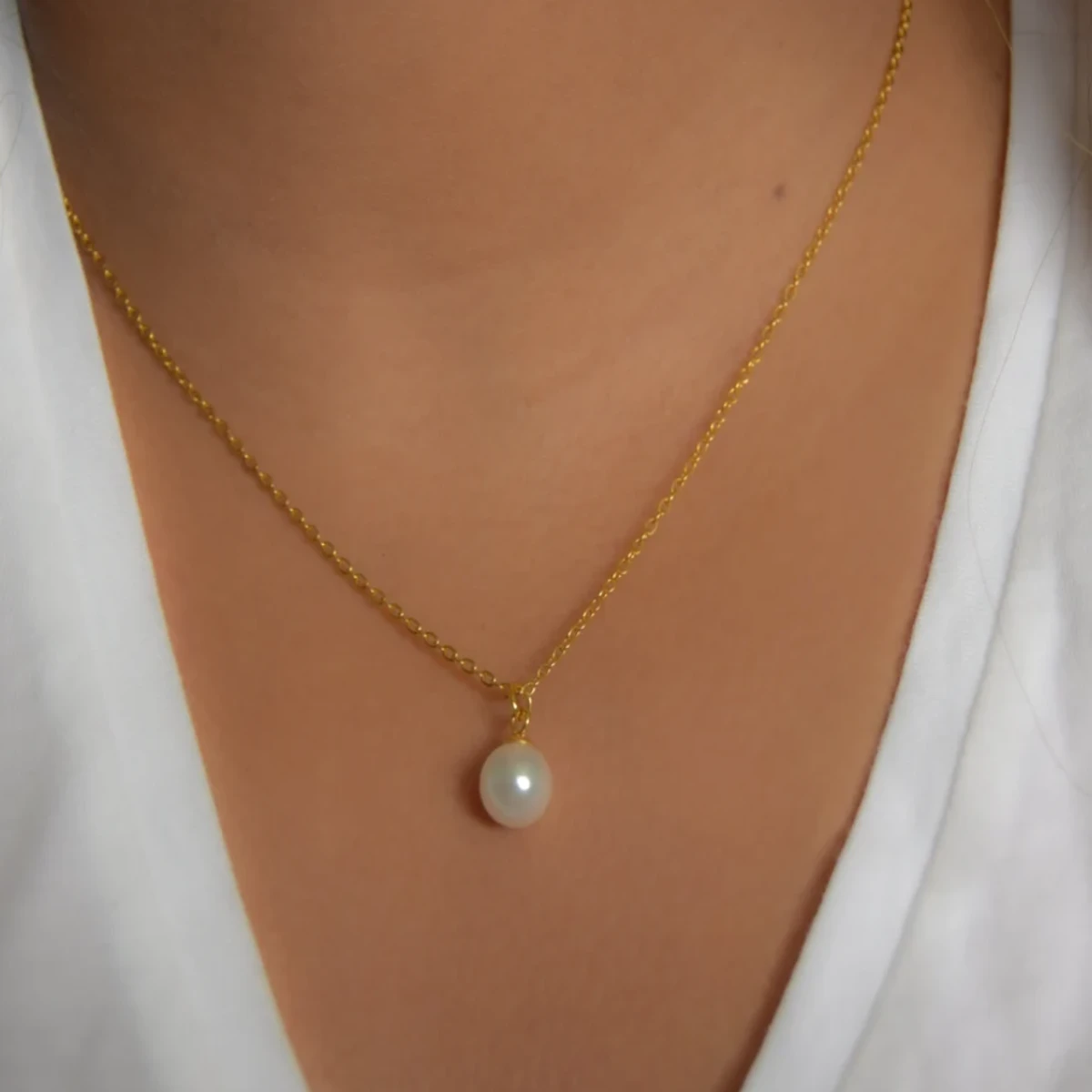 Pearl Pendant stylish Client Necklace for Ladies