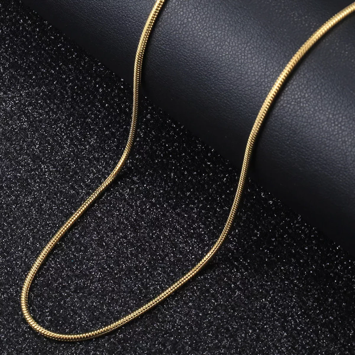 Flat Snake Neck Chain For Stylish Men