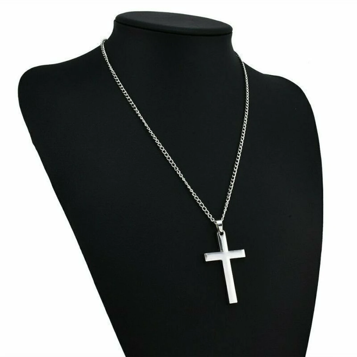 Cross New Stylish Steel Necklace For Men