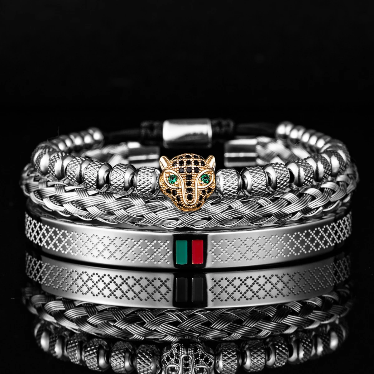 Gucci Stainless Steel Bracelet For Men