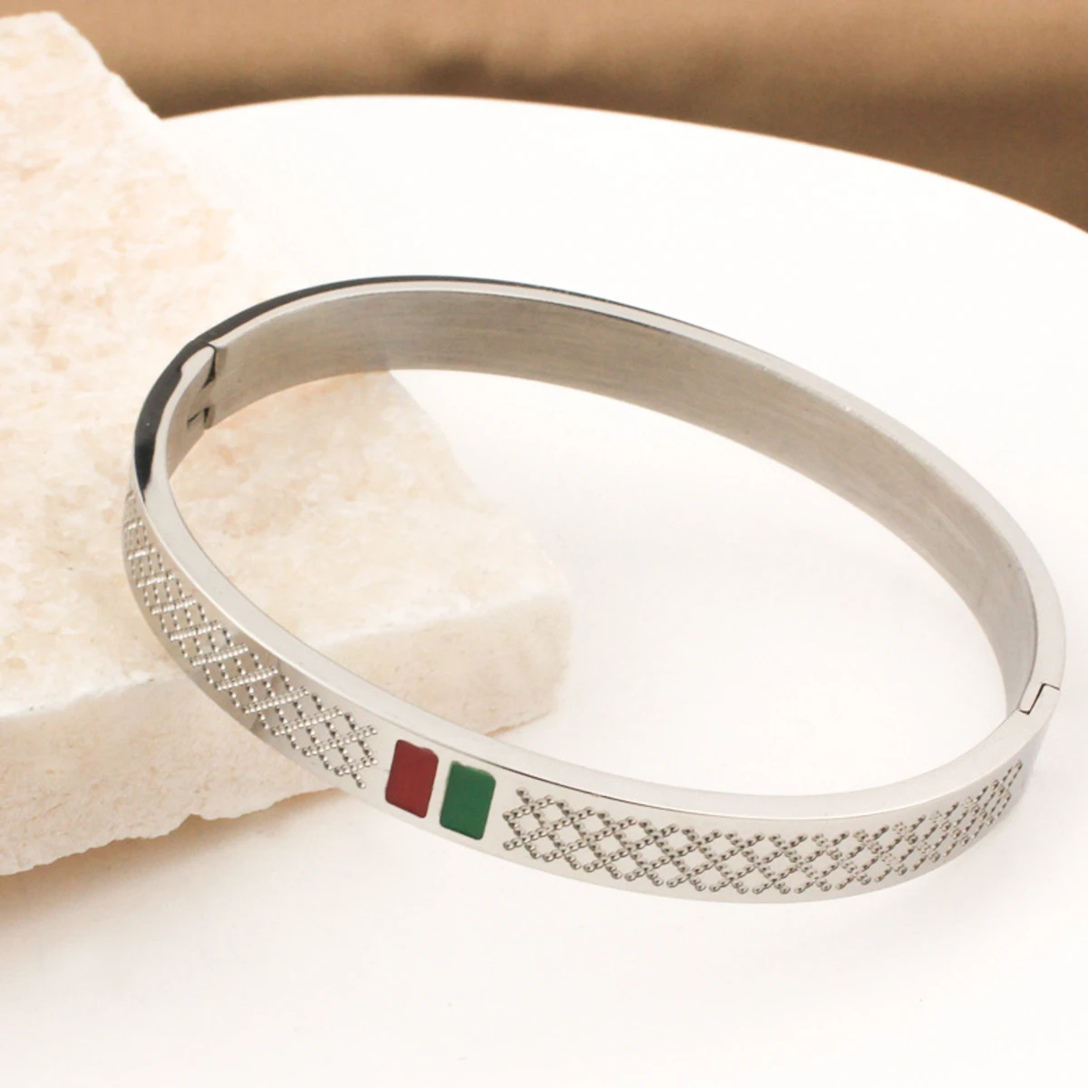 Gucci Stainless Steel Bracelet For Men