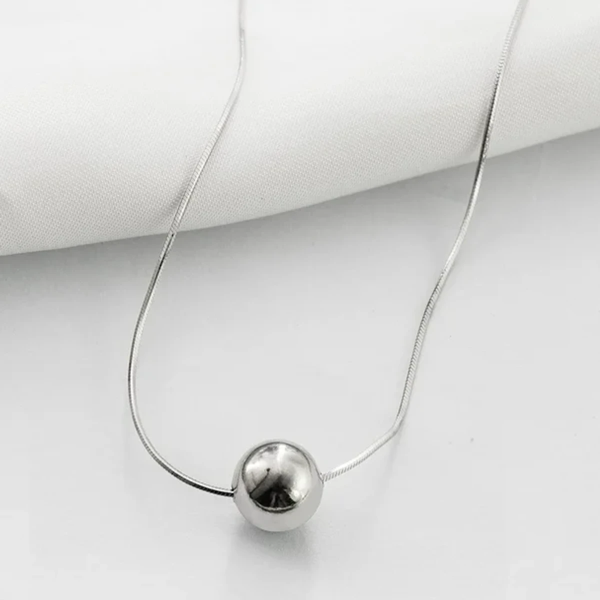 Korean Girls Ins Pearl Necklace Pendant Clavicle Chain