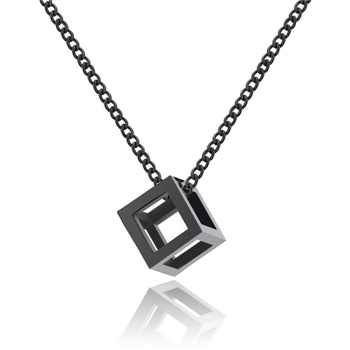 Black Color Chain Luddo Locket for Men