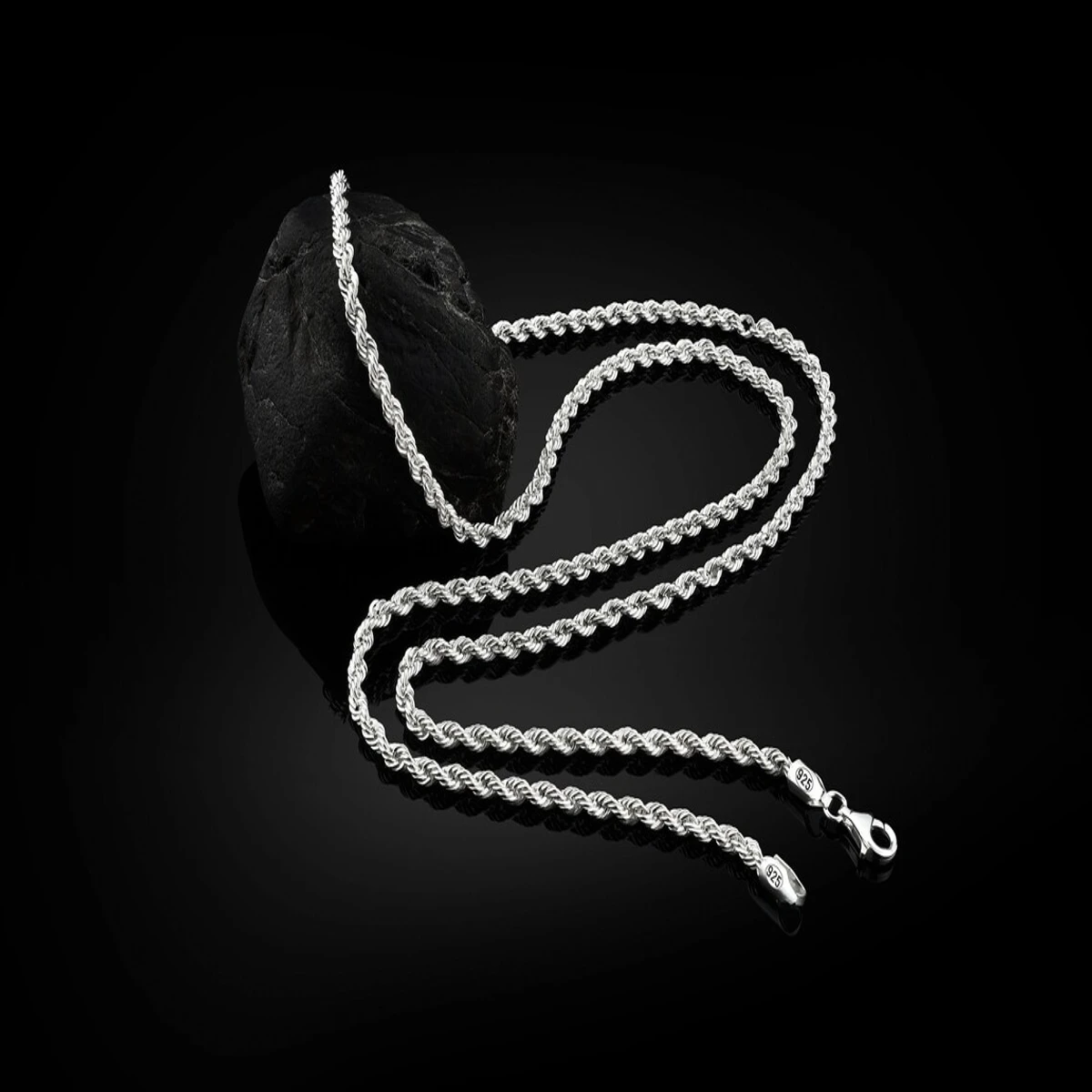 New 2024 Stainless Steel Rofe Chain Necklace For Men