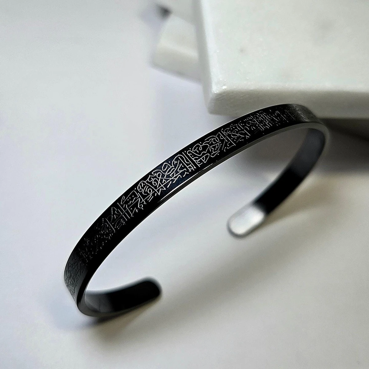 Black Aytol Korsi Bracelet For Men