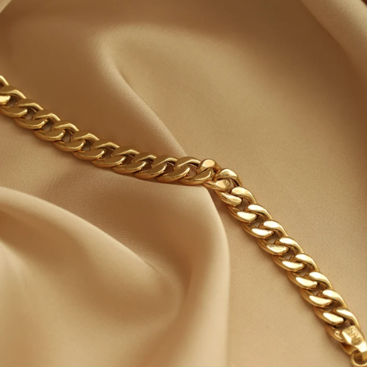 Fashion Man Jewelry Chain  Golden Bracelets