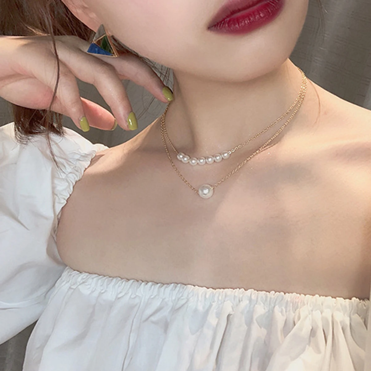 Korean style new necklace for stylish girl/women. - Necklace