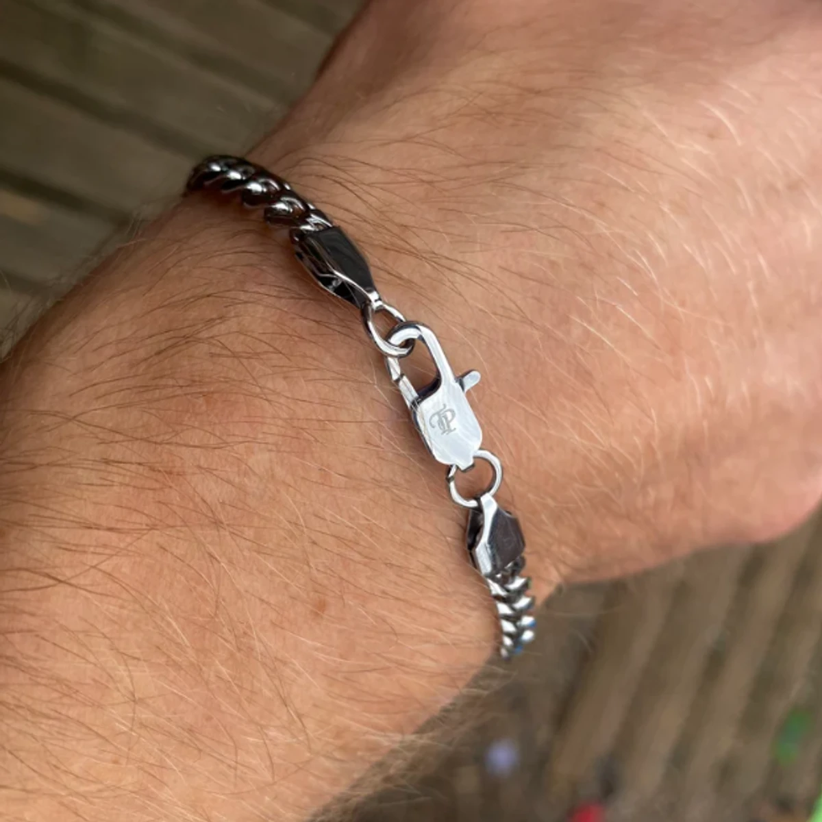 Good Quality Men's Stainless Steel Chain Bracelet