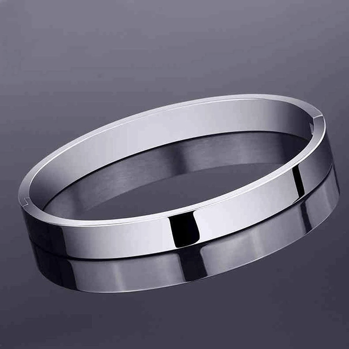 Free Size Stainless Steel Trandy Round Bracelet For Men