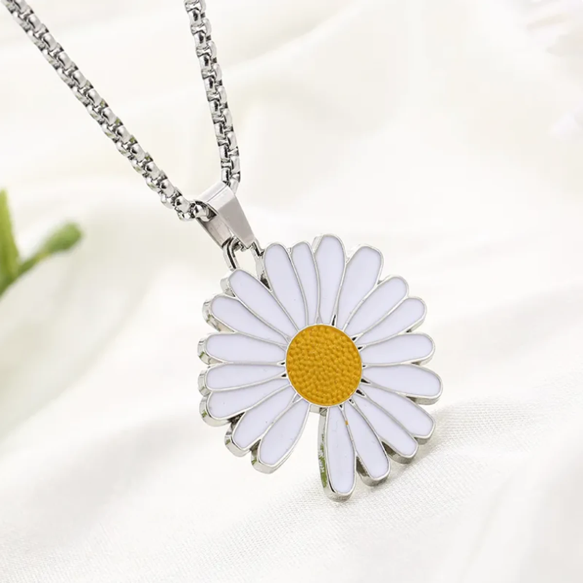 Sunflower Necklace Korean New Ins Girl Accessories
