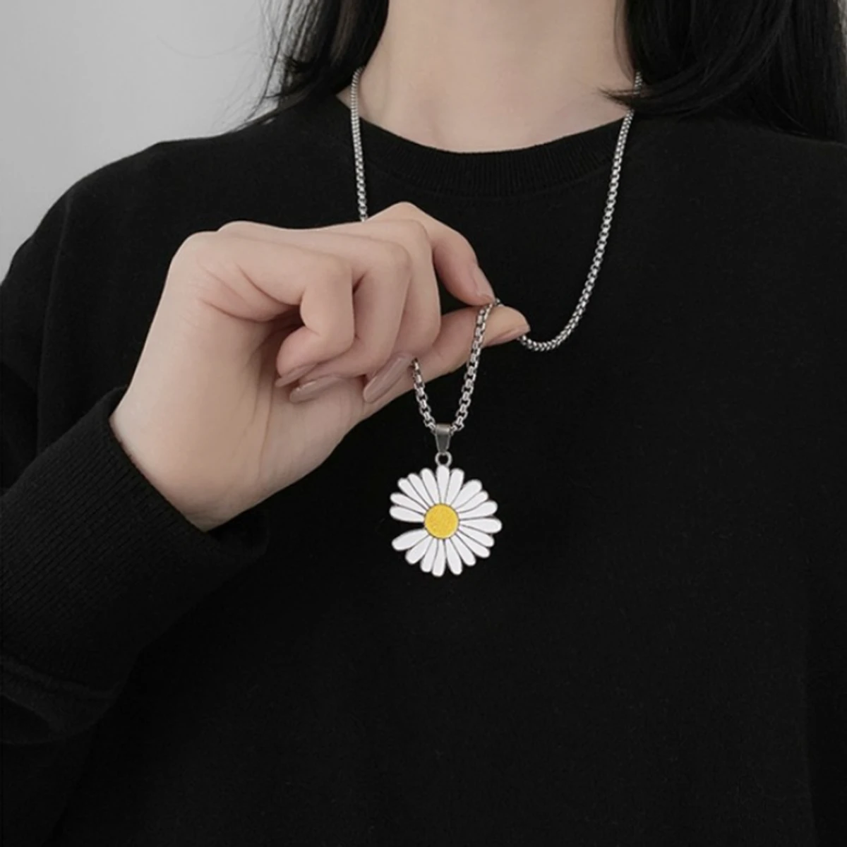 Sunflower Necklace Korean New Ins Girl Accessories - Image 4