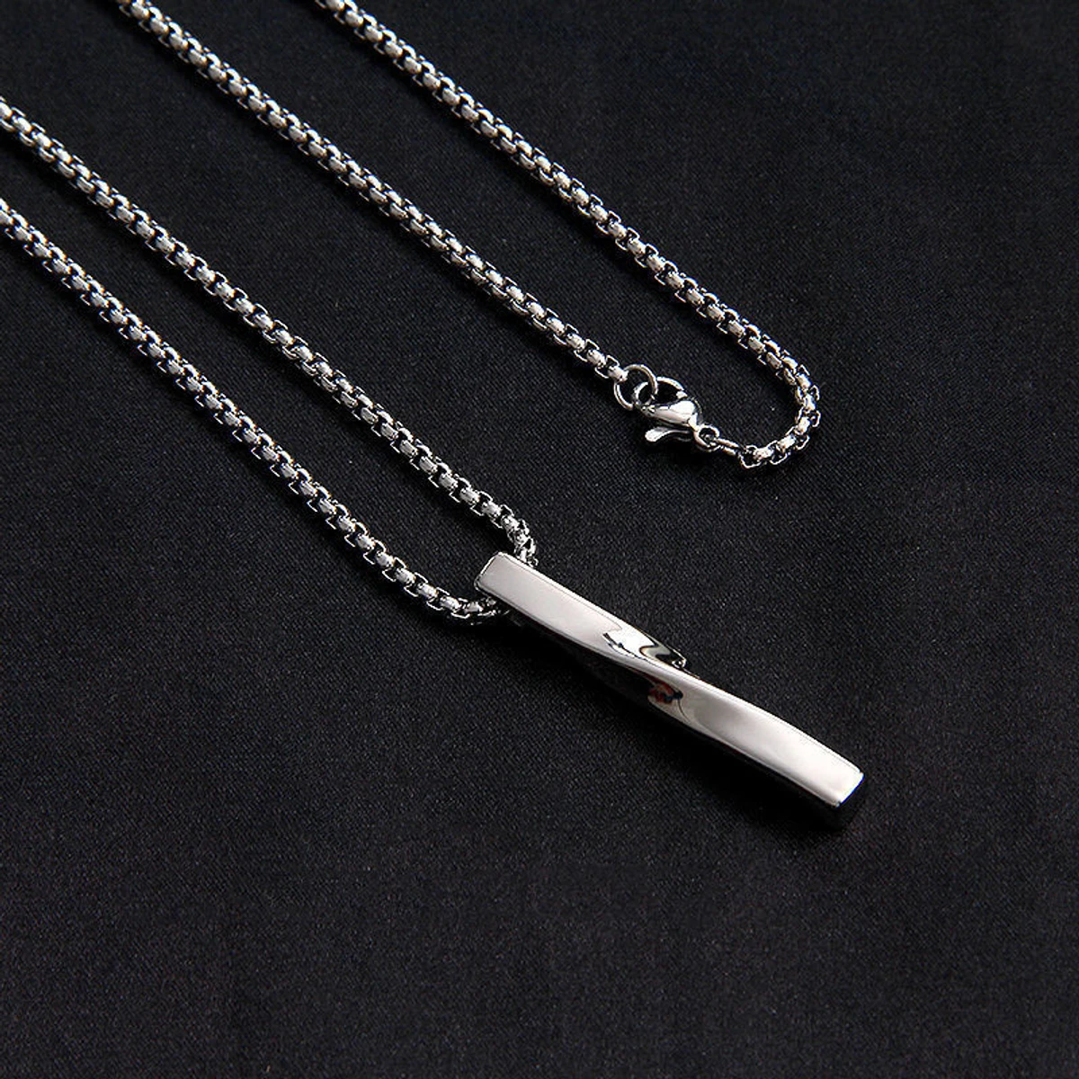 New Stainless Steel Stylish Necklaces- Locket For Men's