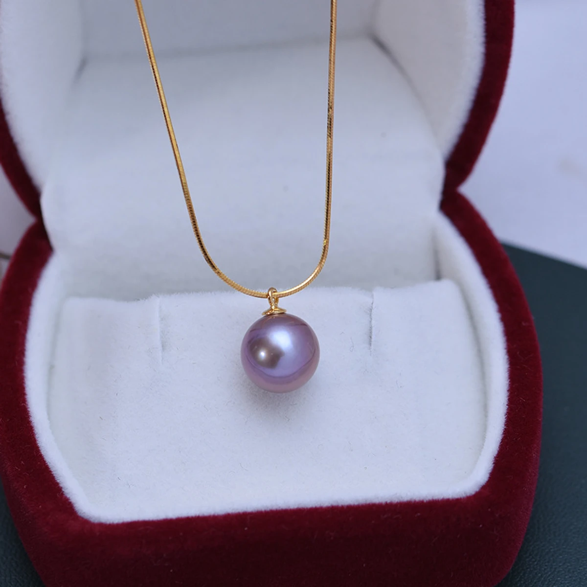 Tahitian Floating Pearl Necklace For preaty Girl