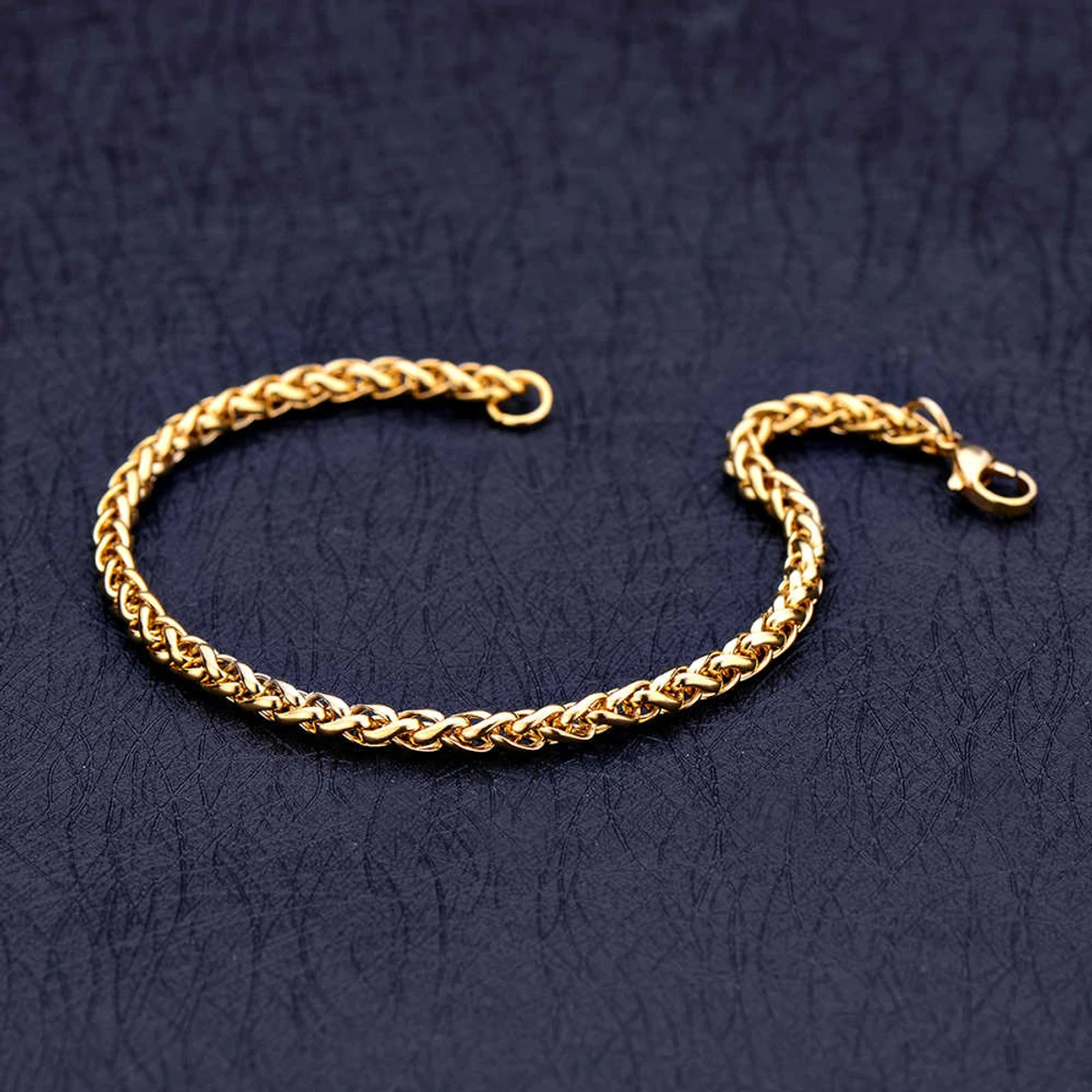 Fashion Charming Simple Gold Snake Chain Bracelets