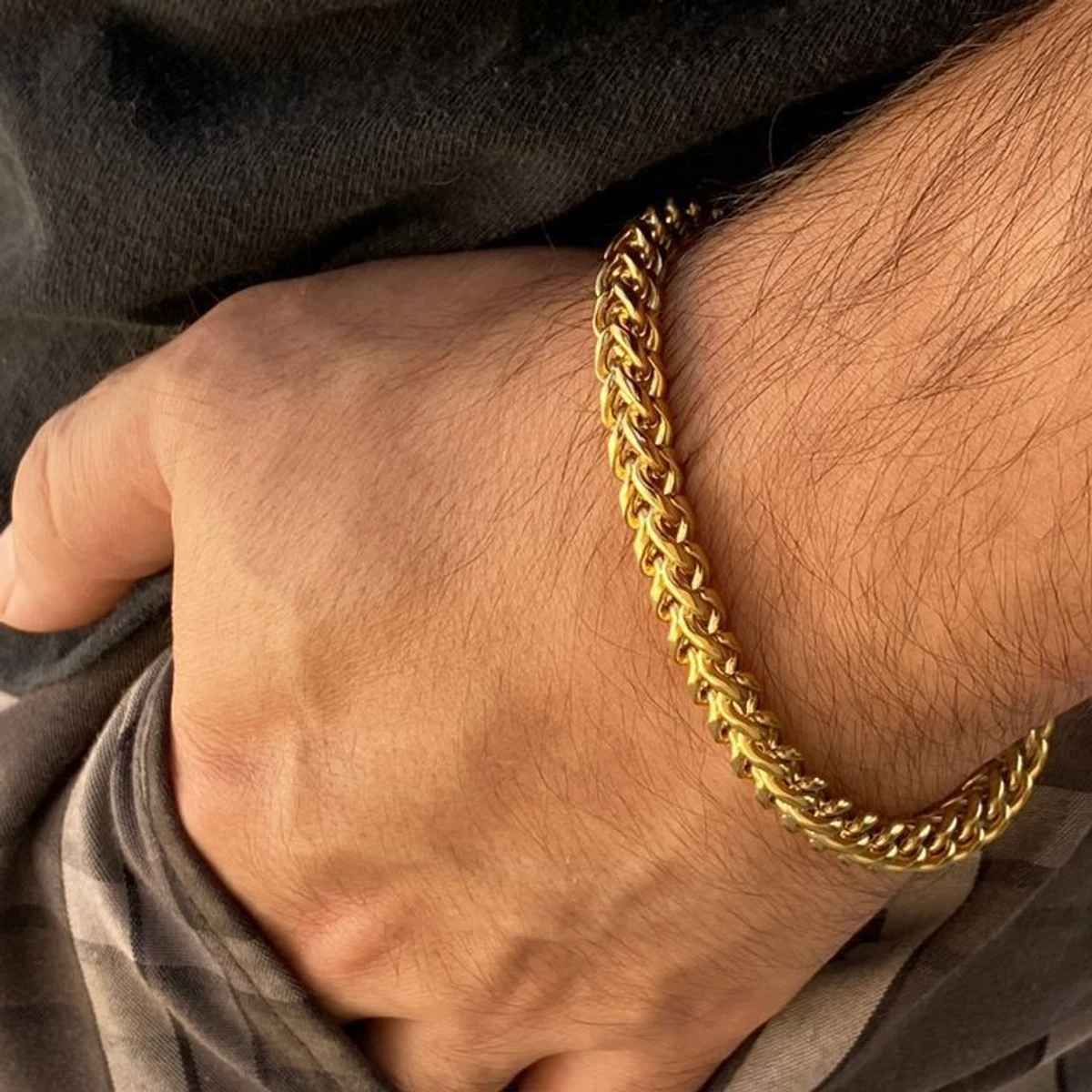 Fashion Charming Simple Gold Snake Chain Bracelets