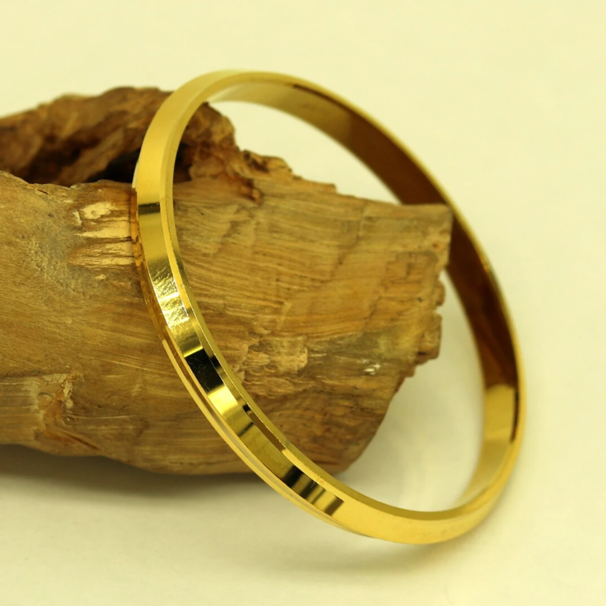 PANJAB Golden Fashionable Round Bracelet For Men
