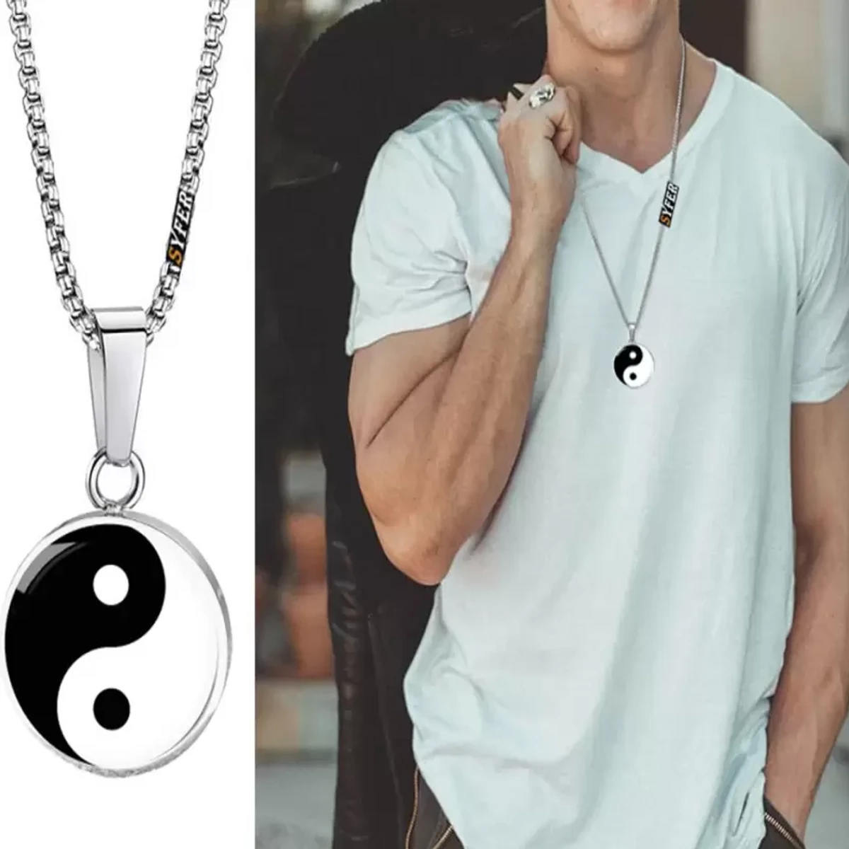 Fashionable New Stainless Steel Necklace For Men