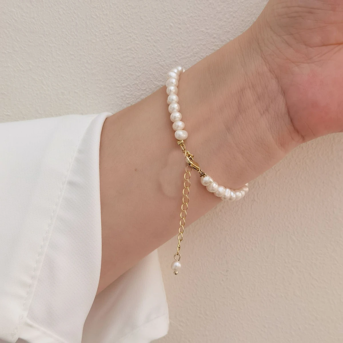 Natural Pearl Bracelet Women's Light Luxury