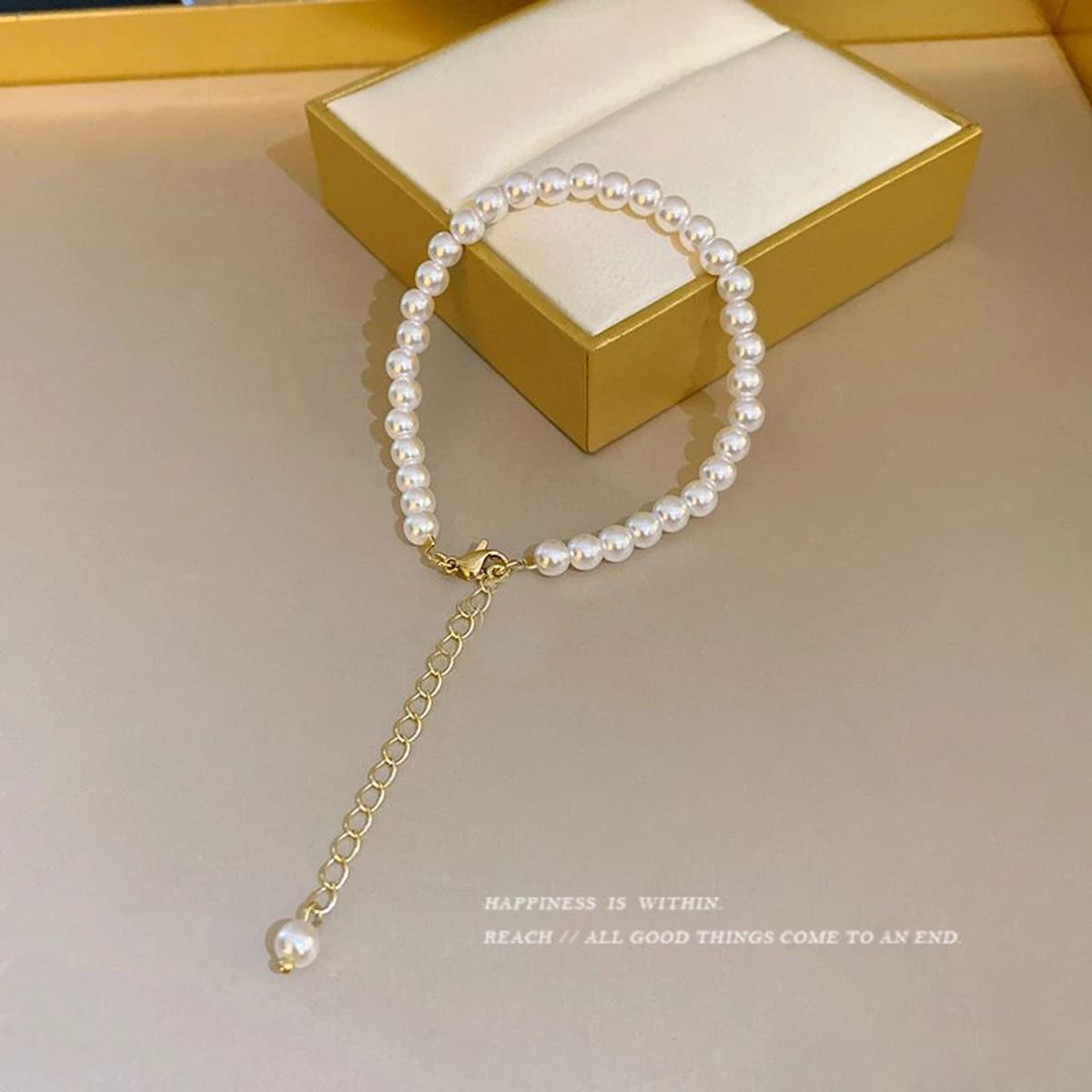 Natural Pearl Bracelet Women's Light Luxury