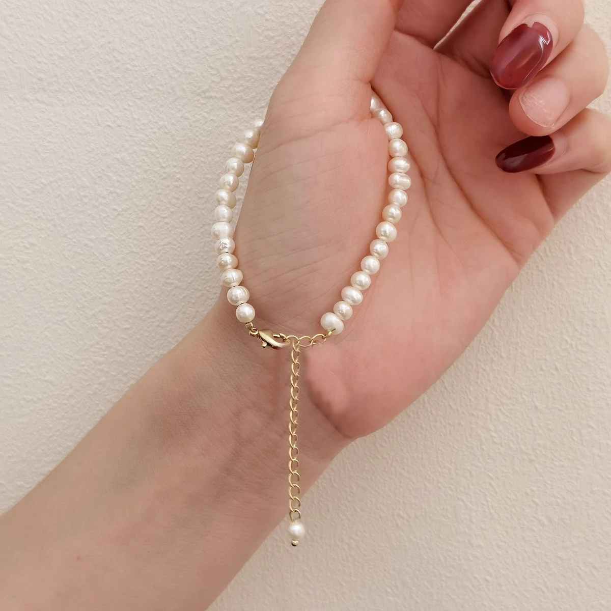 Natural Pearl Bracelet Women's Light Luxury
