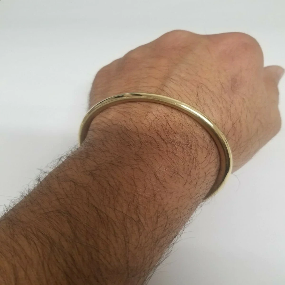 Golden Round fashion Bracelet For Men - Image 3