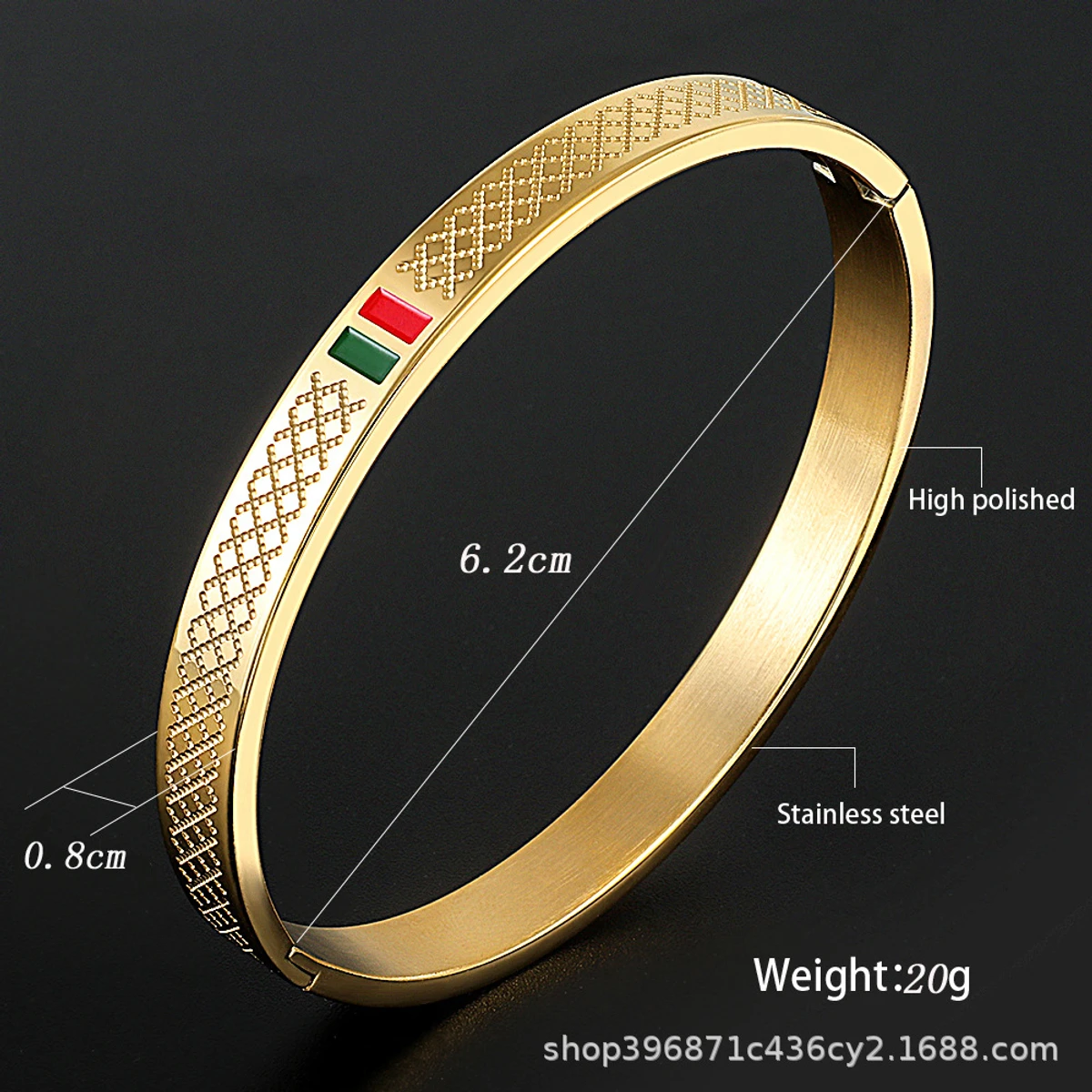 Stainless Steel Stylish Design Gucci Bracelet for Men's Fashion Jewellery