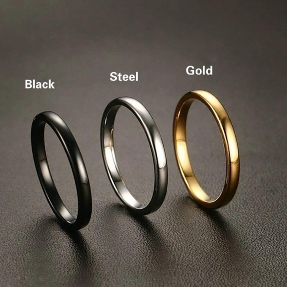 Good Quality Stylish Finger Stainless Steel Ring For Men