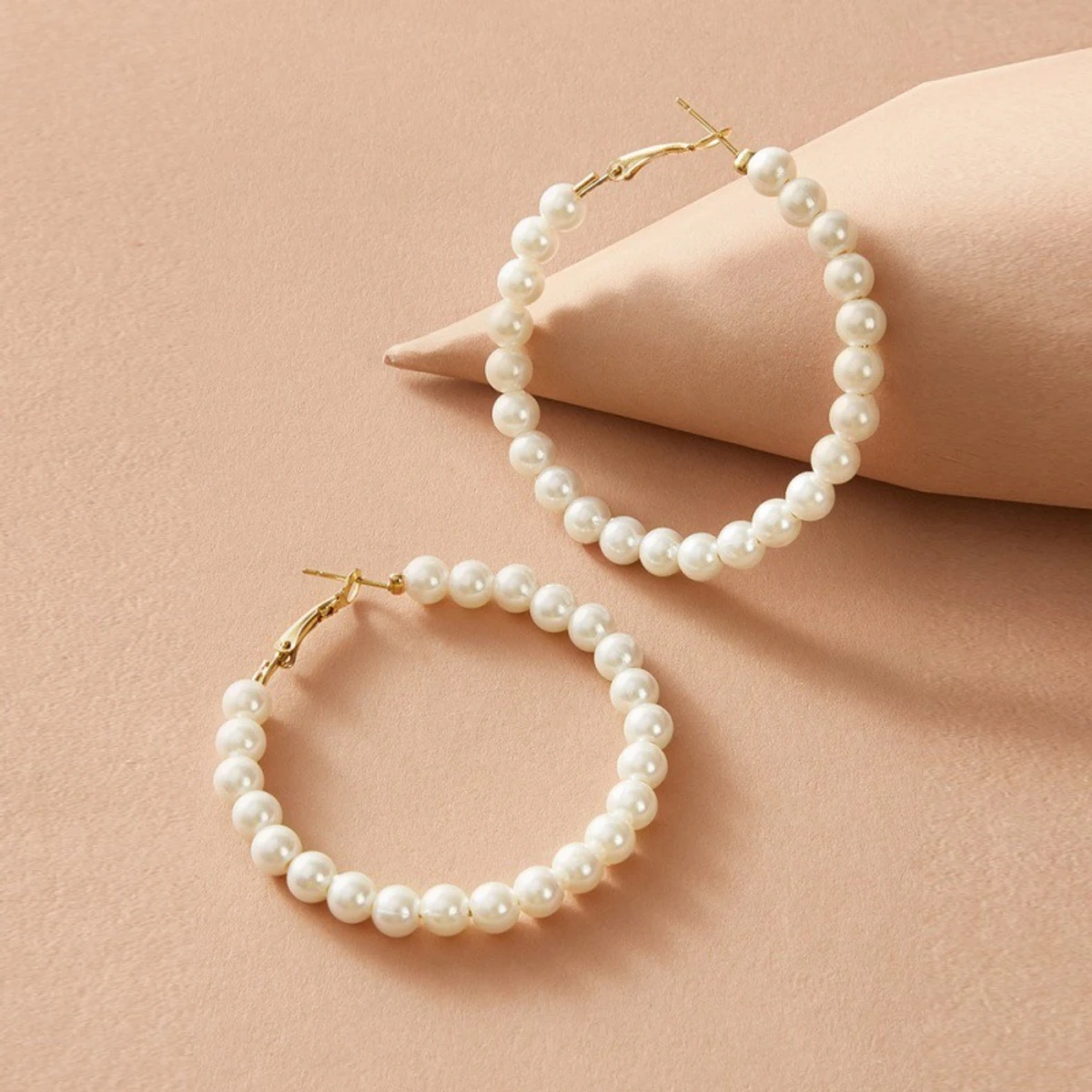 Pearl Drop Earrings For Girls and Women -1 Pair