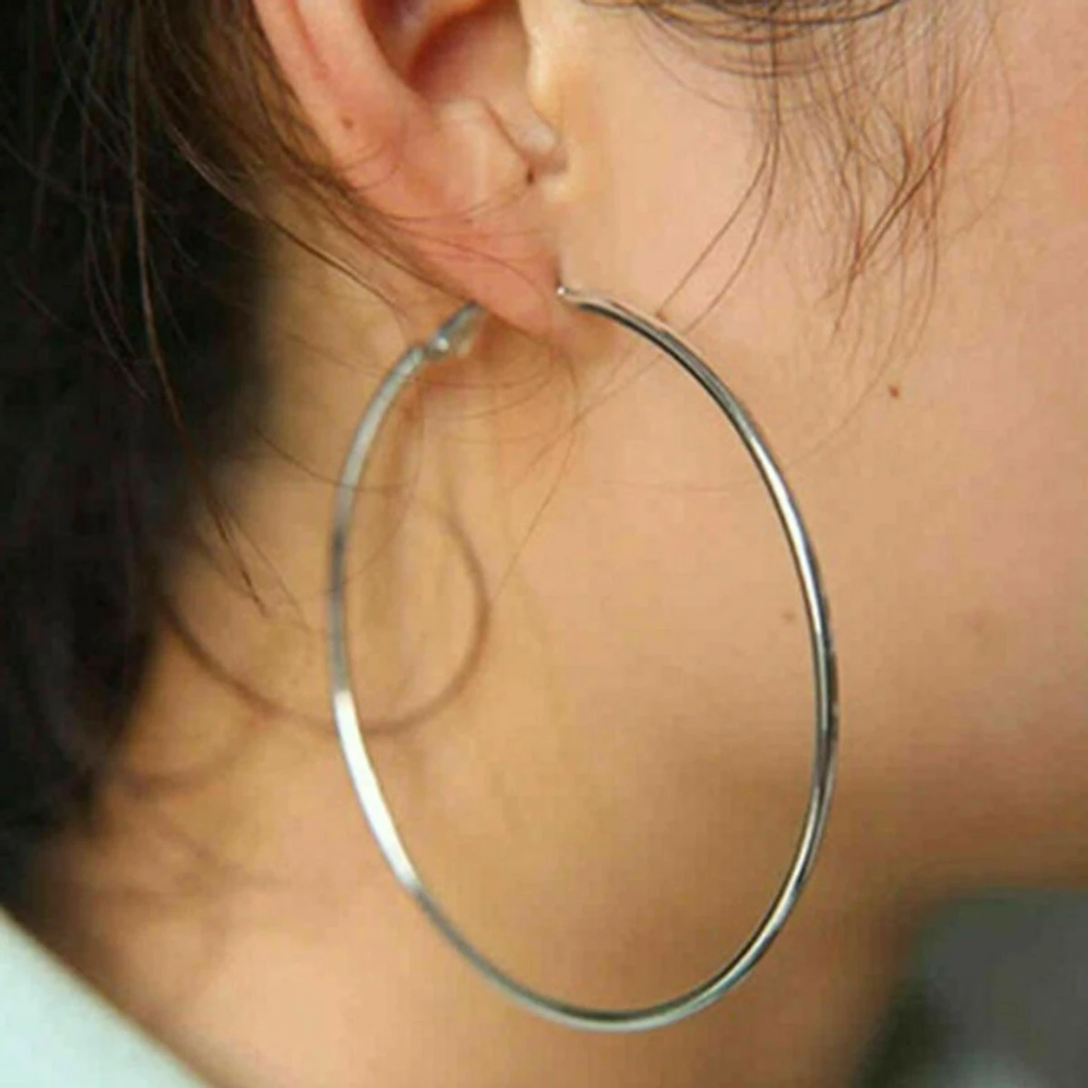 Sterling Silver Stainless Steel Earrings For Girls and Women