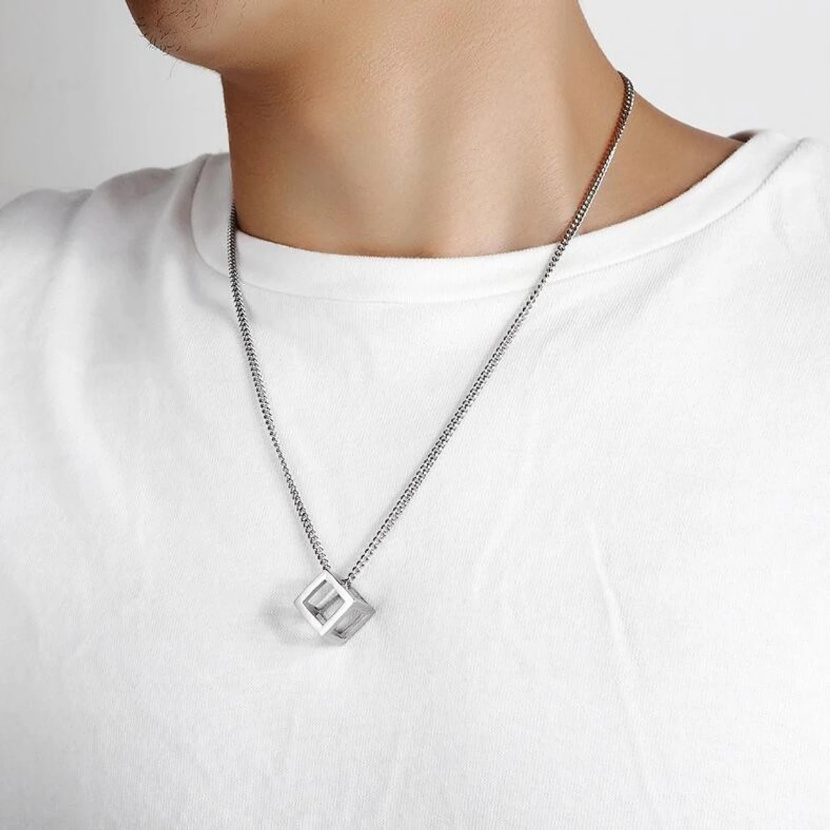 New Stainless Steel Stylish Necklaces For Men's - Image 4