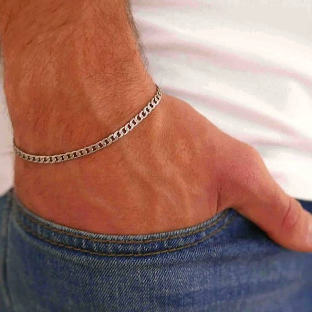 Silver Unique Bracelet for Men