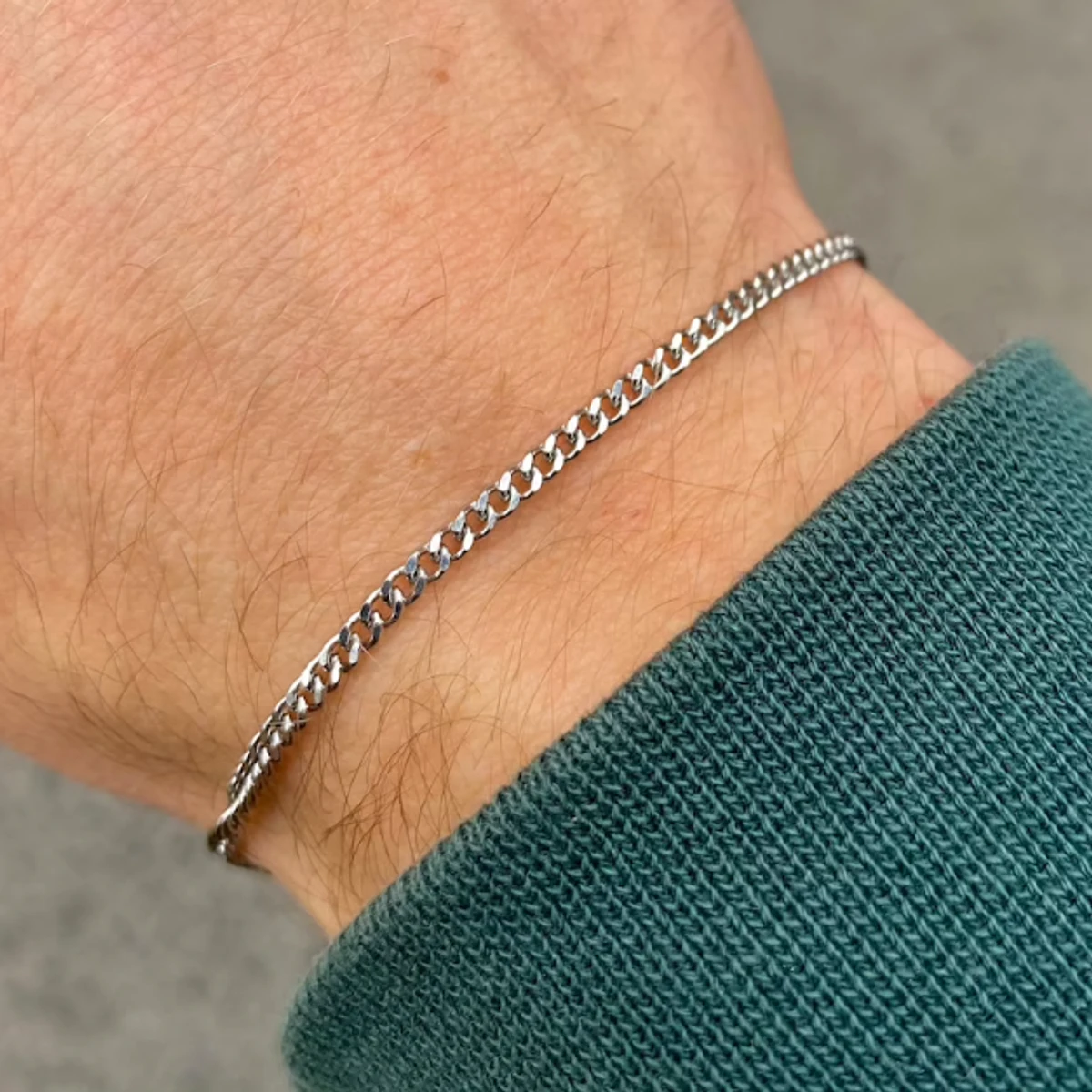 Silver Unique Bracelet for Men