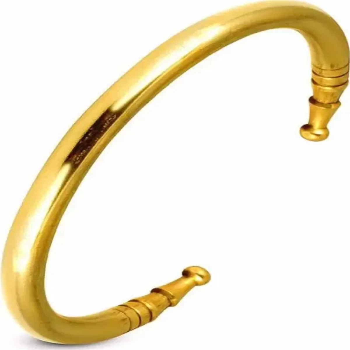 Golden Kada Cuff Bracelet For Men