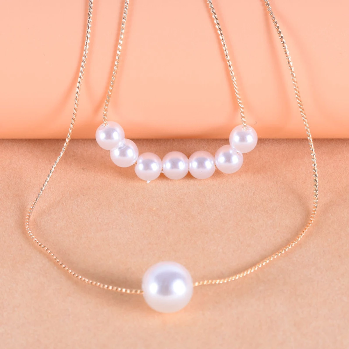 Single Pearl Necklace For Woman