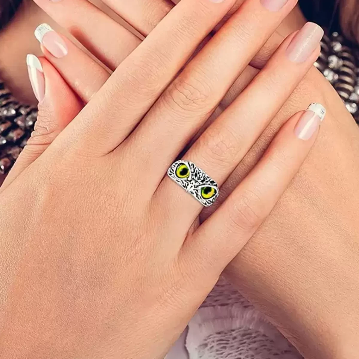 Owl finger Ring
