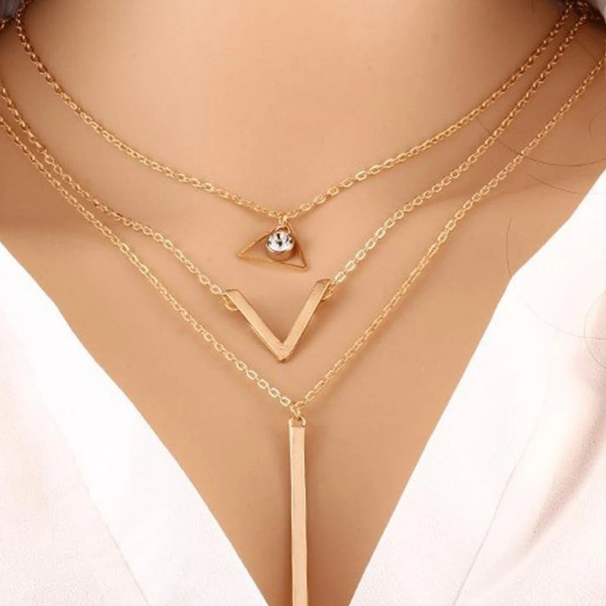 Fashion Trend Elegant Exquisite Necklace Ladies Senior Jewelry Birthday Party Gift